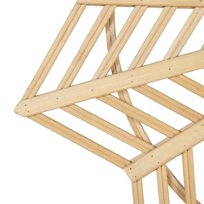 Настенное зеркало Натуральный 65 x 2,5 x 65 cm - купить Настенные зеркала по цене 10067.0
