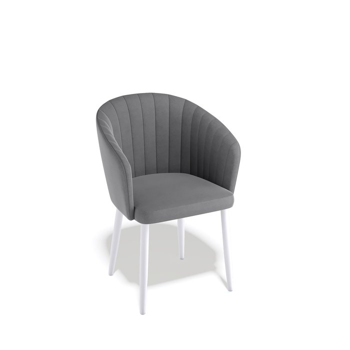 Обеденный стул 169KV серого цвета  - купить Обеденные стулья по цене 8090.0
