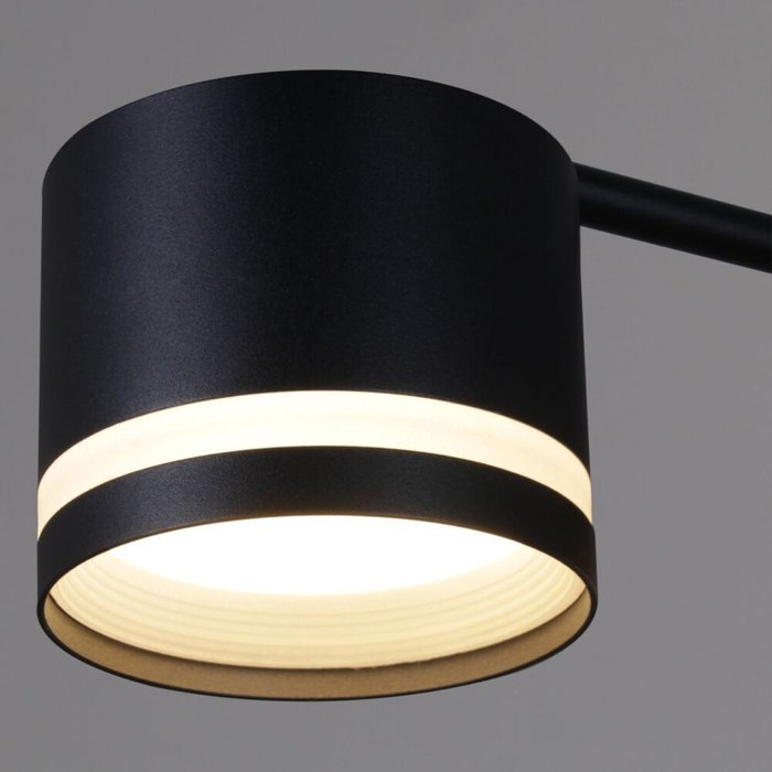 Люстра на штанге 96730-0.3-09 GX53 BK (металл, цвет черный) - купить Подвесные люстры по цене 7230 Люстра на штанге 96730-0.3-09 GX53 BK (металл, цвет черный) - купить Подвесные люстры по цене 7230