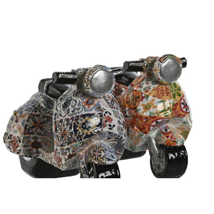 Декоративная фигура Home ESPRIT Разноцветный Средиземноморье scooter 14 x 8 x 11 cm (2 штук) - лучшие Аксессуары для гостиной в INMYROOM