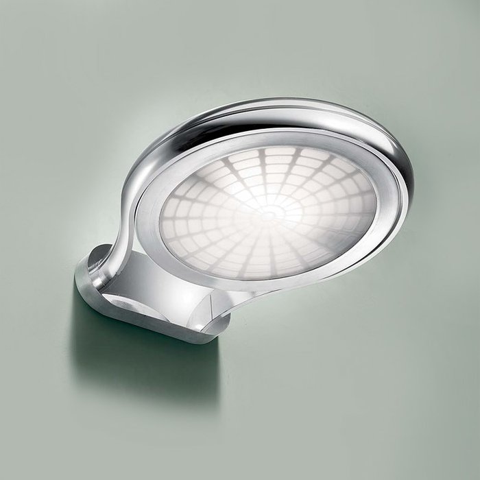 Настенный/Потолочный светильник Leucos "SPID"  из блестящего алюминия - лучшие Бра и настенные светильники в INMYROOM