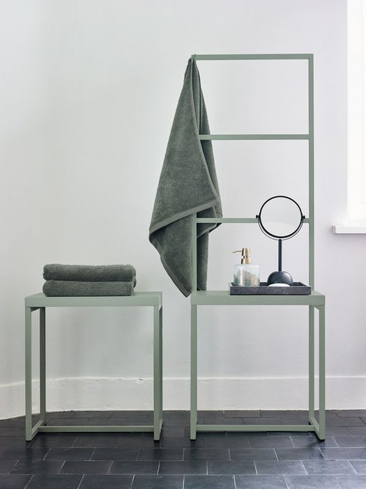 Набор из шести полотенец London 30x50 зеленого цвета - лучшие Банные полотенца в INMYROOM