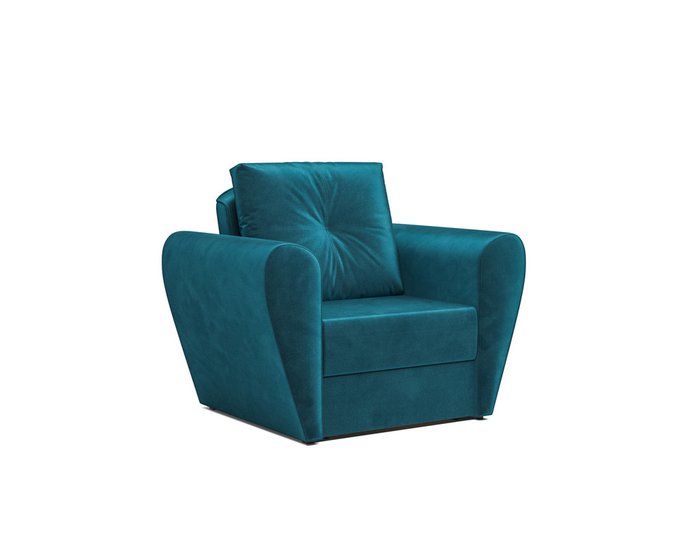 Кресло-кровать Квартет сине-зеленого цвета