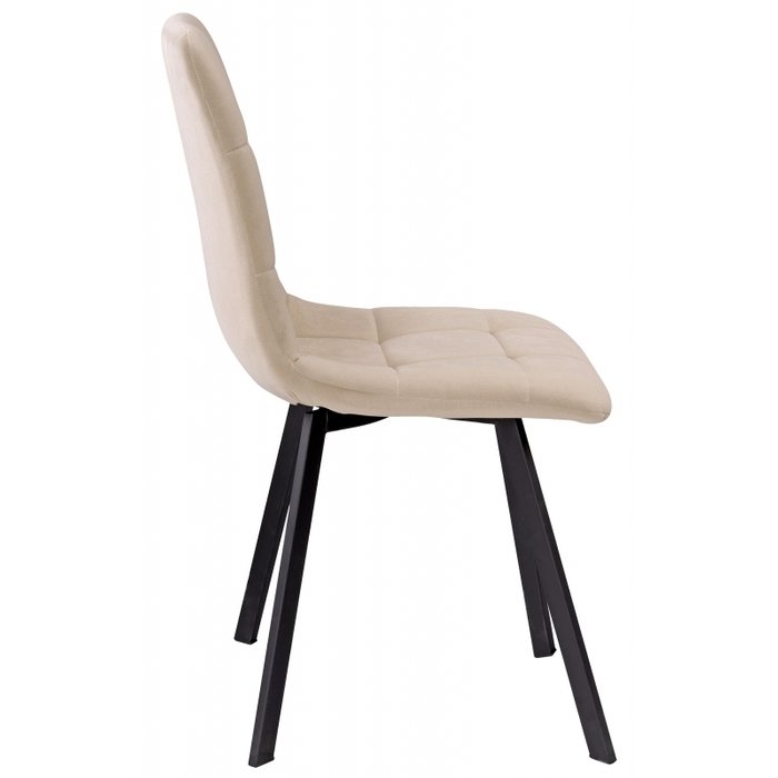 Стул Bruk черно-бежевого цвета - лучшие Обеденные стулья в INMYROOM