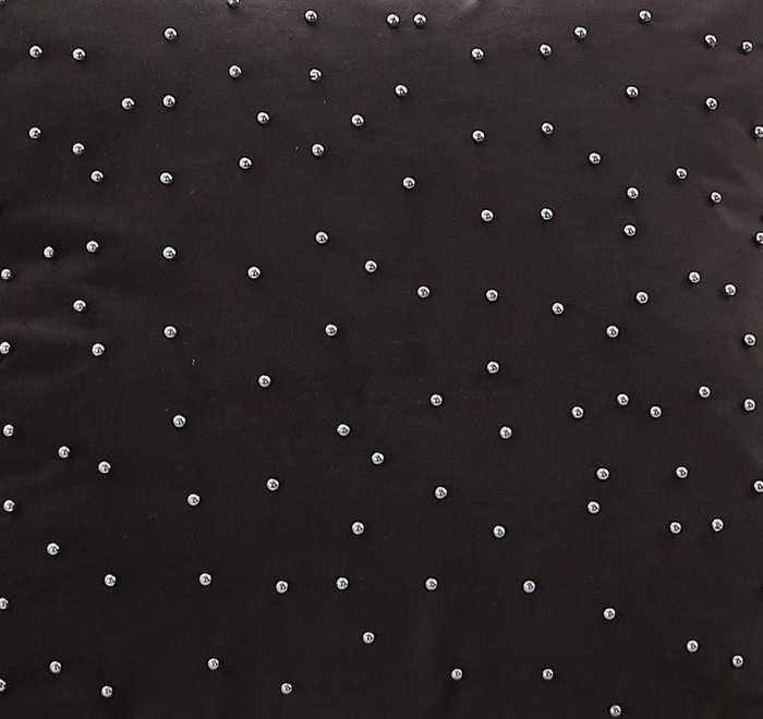 Наволочка Жемчуг 45х45 темно-серого цвета - купить Чехлы для подушек по цене 945.0