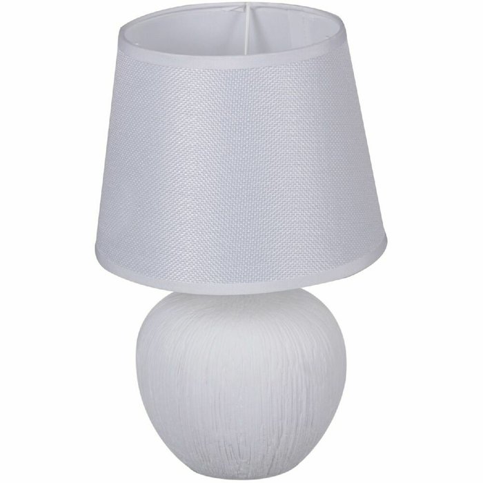 Настольная лампа 98570-0.7-01 WT (ткань, цвет белый) - купить Настольные лампы по цене 1250.0