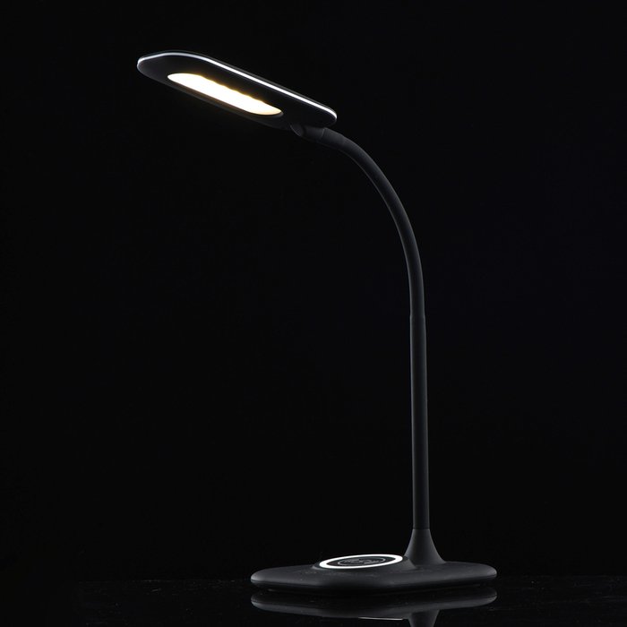 Настольная лампа Ракурс черного цвета - купить Рабочие лампы по цене 5740.0