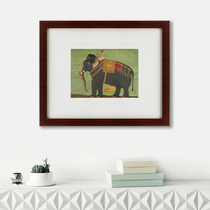 Картина Portrait of the Elephant Индия 1640 г.