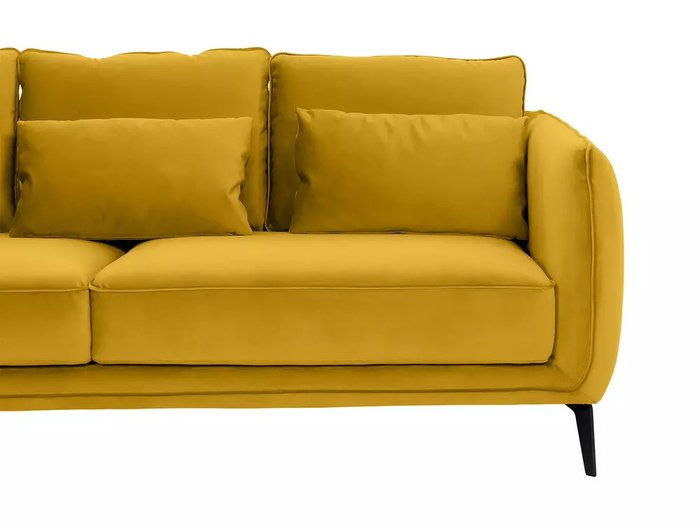 Диван Amsterdam желтого цвета - купить Прямые диваны по цене 79920.0