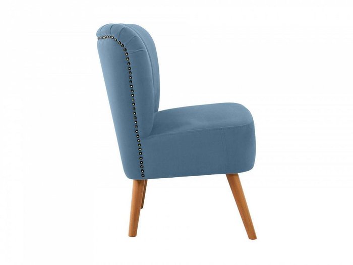 Кресло Barbara голубого цвета - лучшие Интерьерные кресла в INMYROOM