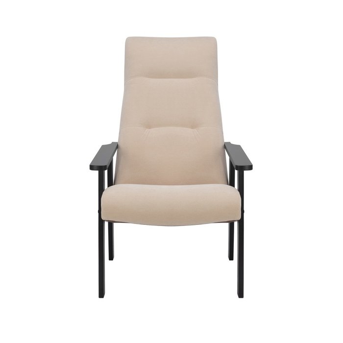 Кресло Retro черно-бежевого цвета - купить Интерьерные кресла по цене 17330.0