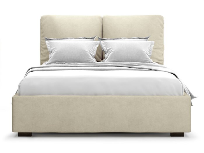 Кровать Trazimeno с  ортопедическим основанием без ПМ 180х200 бежевого цвета - купить Кровати для спальни по цене 40000.0