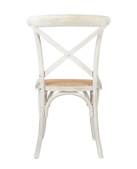 Стул Cross back white brush - лучшие Обеденные стулья в INMYROOM Стул Cross back white brush - лучшие Обеденные стулья в INMYROOM