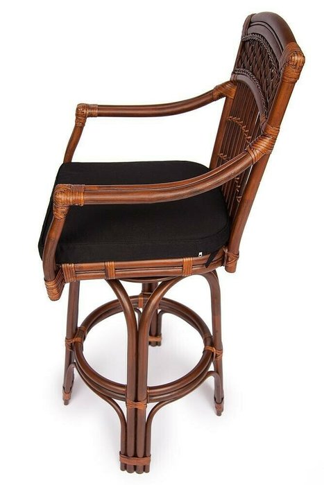 Барный стул Andrea Pecan Washed коричневого цвета - лучшие Барные стулья в INMYROOM