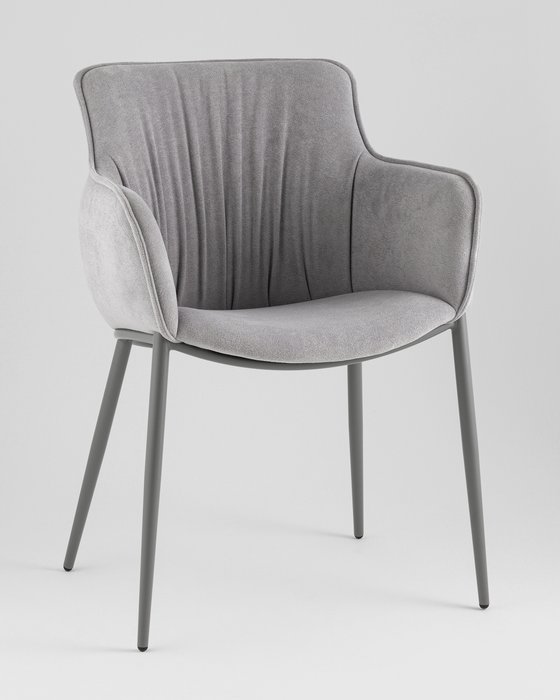 Стул Твигги серого цвета - купить Обеденные стулья по цене 17000 Стул Твигги серого цвета - купить Обеденные стулья по цене 17000