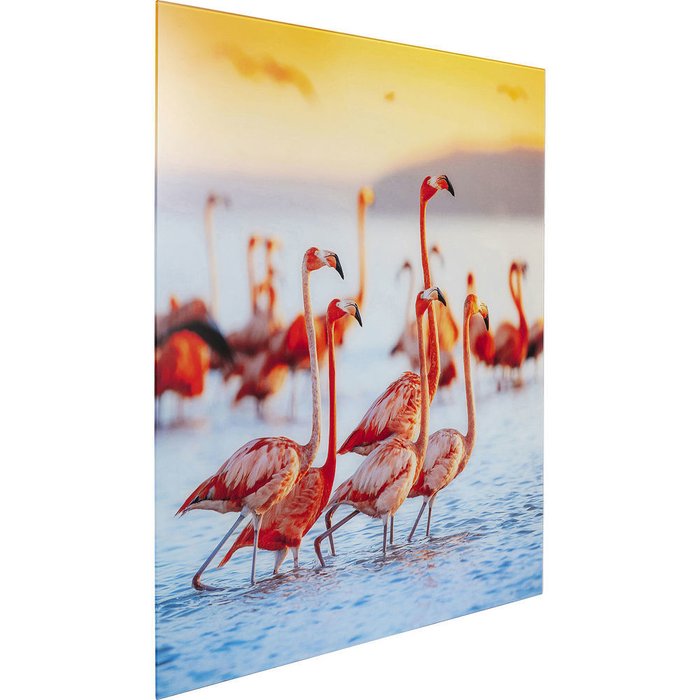 Картина Flamingo на закаленном стекле - купить Картины по цене 13200.0