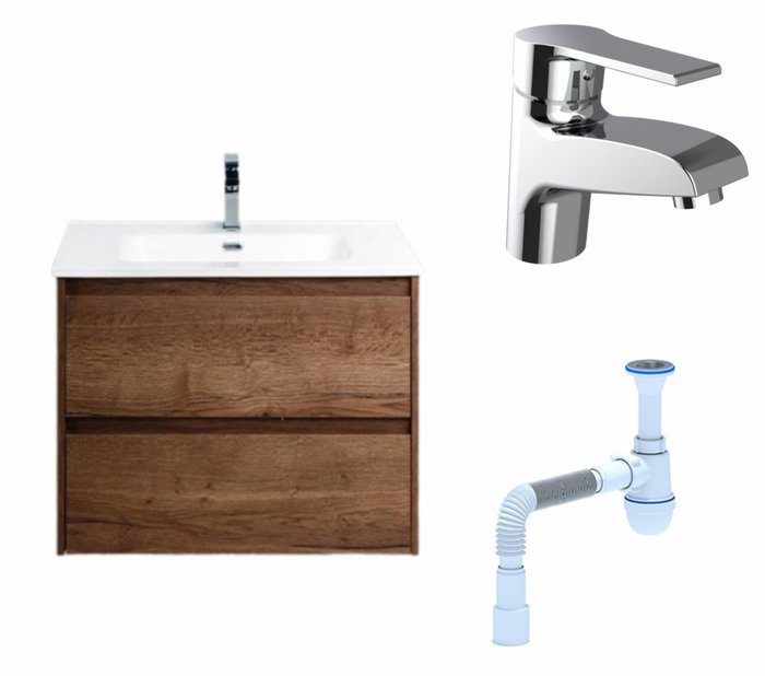 Комплект: Тумба с раковиной Kraft