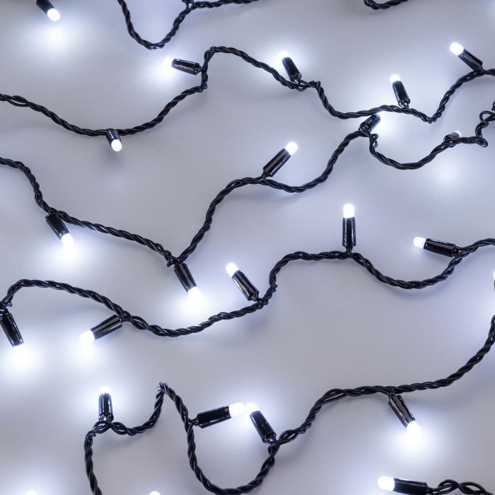 Светодиодная гирлянда ARD-STRING-CLASSIC-10000-BLACK-100LED-MILK-FLASH White (230V, 7W) (Ardecoled, IP65) 031207 - купить Гирлянды по цене 4444 Светодиодная гирлянда ARD-STRING-CLASSIC-10000-BLACK-100LED-MILK-FLASH White (230V, 7W) (Ardecoled, IP65) 031207 - купить Гирлянды по цене 4444
