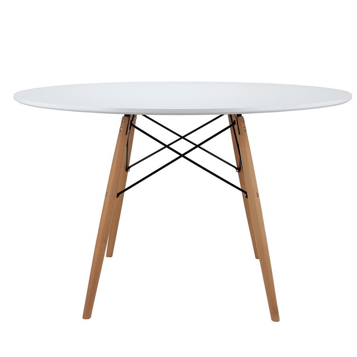 Обеденный стол Eames белого цвета - лучшие Обеденные столы в INMYROOM