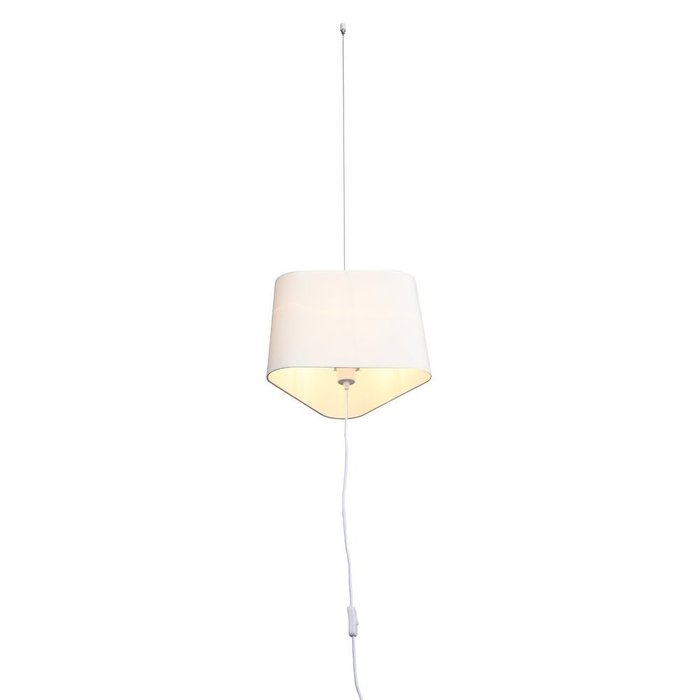 Подвесной светильник  Ambrela с белым абажуром - купить Подвесные светильники по цене 10510.0