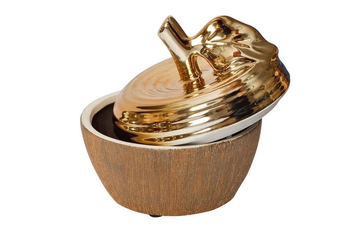 Шкатулка для украшений "Яблоко" золотая - купить Шкатулки по цене 1080.0