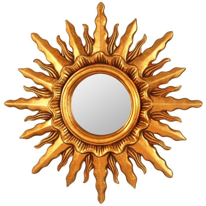 Настенное Зеркало-солнце Mirax Gold  