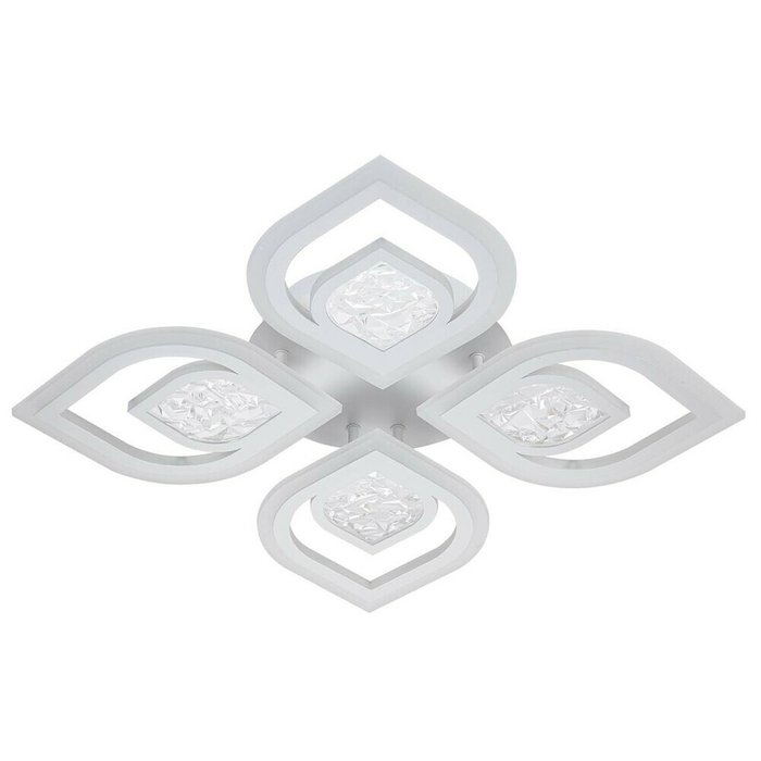 Потолочная светодиодная люстра Hydria белого цвета - купить Потолочные люстры по цене 8400.0