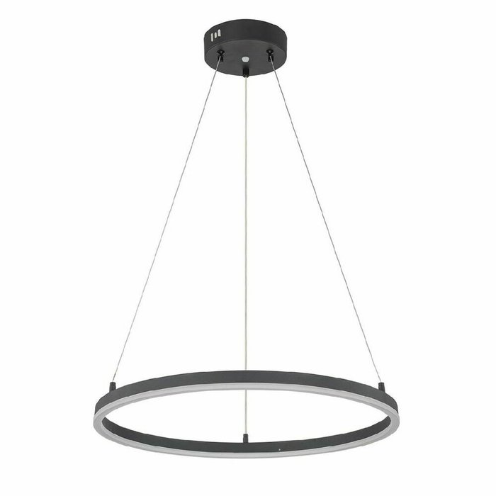Подвесной светильник Void 10254/1LED Black APP (акрил, цвет белый) - лучшие Подвесные светильники в INMYROOM Подвесной светильник Void 10254/1LED Black APP (акрил, цвет белый) - лучшие Подвесные светильники в INMYROOM