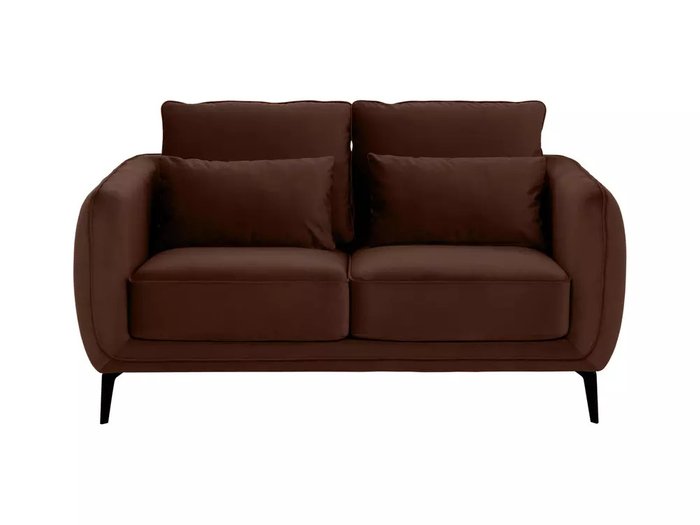 Диван Amsterdam темно-коричневого цвета - купить Прямые диваны по цене 69930.0