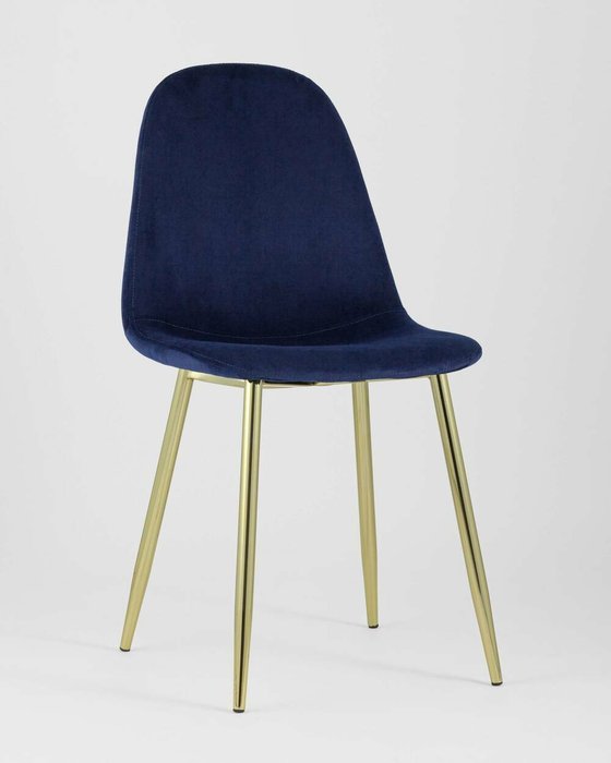 Стул Валенсия темно-синего цвета - купить Обеденные стулья по цене 5690.0