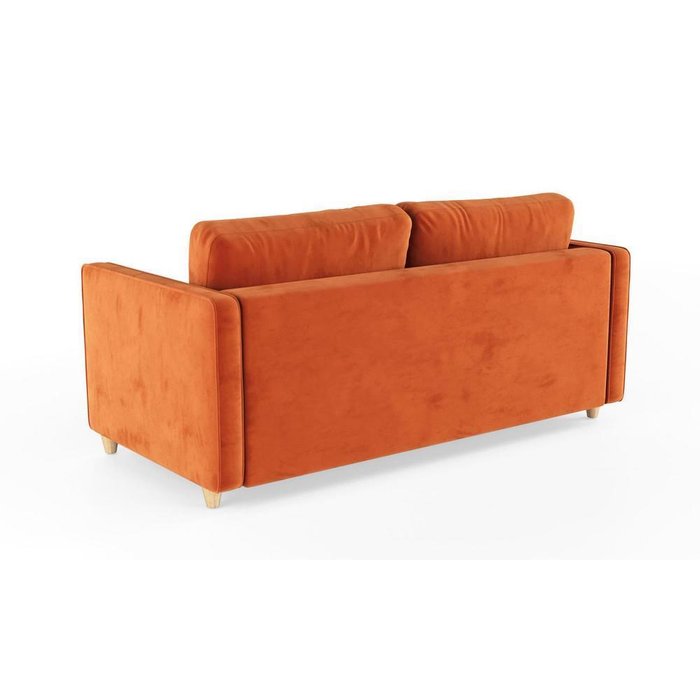 Трехместный раскладной диван Scott SFR  оранжевый - лучшие Прямые диваны в INMYROOM