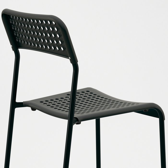 Стул Adde черного цвета  - лучшие Обеденные стулья в INMYROOM