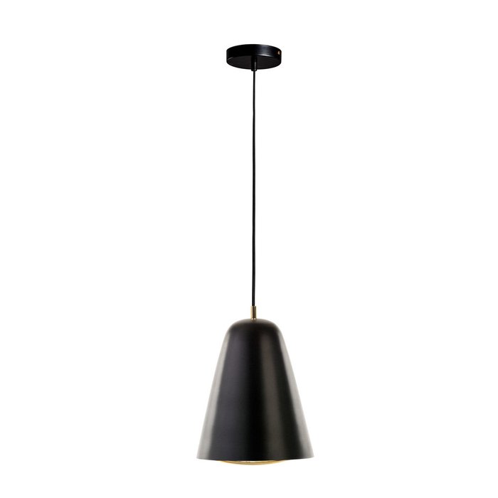 Подвесной светильник Sisina черного цвета