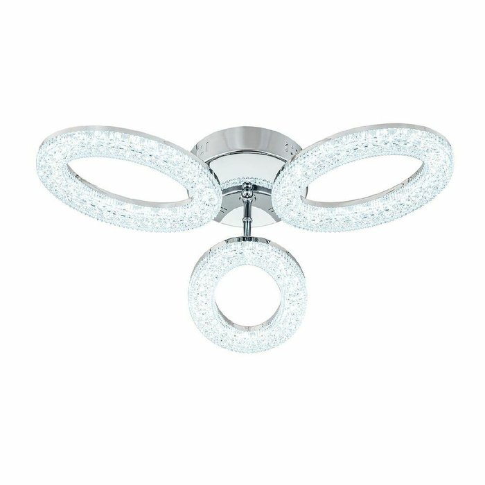 Потолочная люстра Barit 10283/3LED (акрил, цвет прозрачный) - лучшие Потолочные люстры в INMYROOM