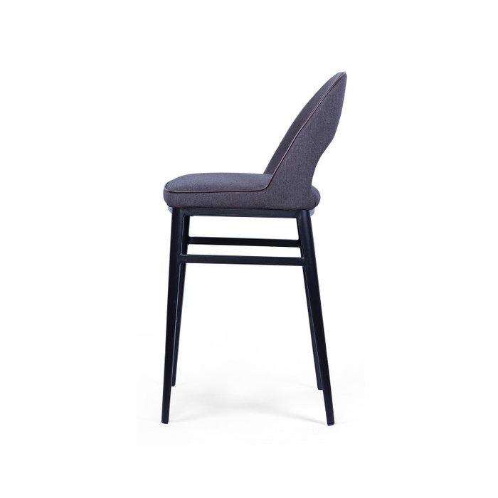 Стул полубарный Ferotta Libra серого цвета - лучшие Барные стулья в INMYROOM