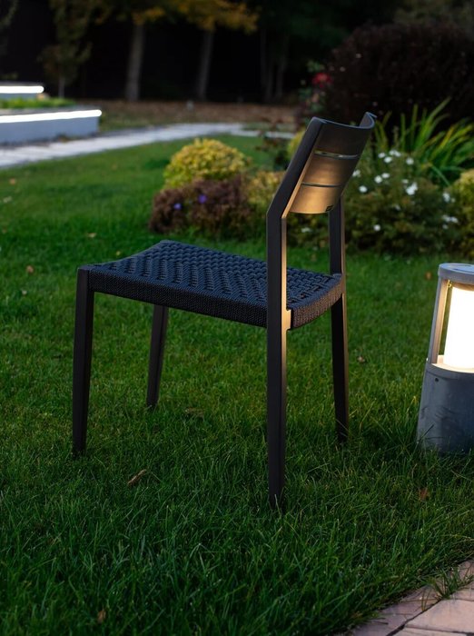 Стул садовый Toronto серого цвета - купить Садовые стулья по цене 7700.0