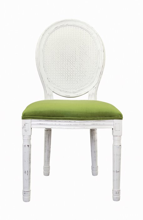 Стул Memos old green зеленого цвета - купить Обеденные стулья по цене 29700.0