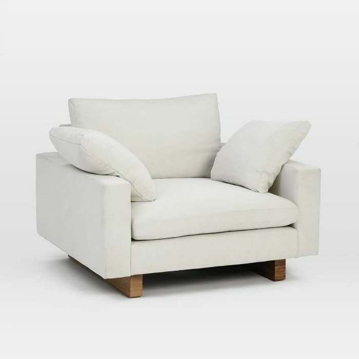 Кресло Demopolis белого цвета  - купить Интерьерные кресла по цене 52600.0