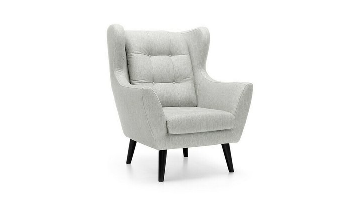 Кресло Ньюкасл светло-серого цвета - лучшие Интерьерные кресла в INMYROOM