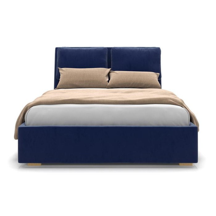  Кровать Parc синяя 180х200 - купить Кровати для спальни по цене 62900.0