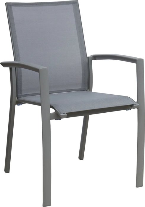 Кресло садовое Denver серого цвета