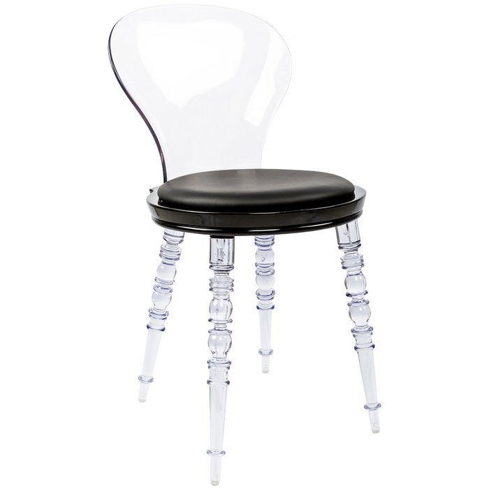 Стул Премьер Wedding Noir прозрачный - купить Обеденные стулья по цене 16500.0