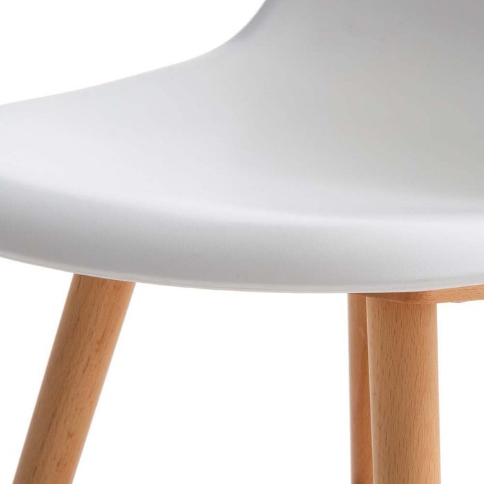 Набор из двух стульев Jimi белого цвета - лучшие Обеденные стулья в INMYROOM
