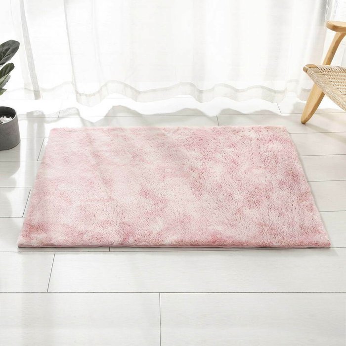 Набор из двух ковриков Fiona №3 розового цвета - купить Ковры по цене 7480.0