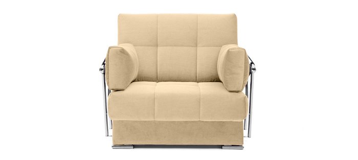 Кресло раскладное Дудинка Galaxy бежевого цвета - купить Интерьерные кресла по цене 21990.0