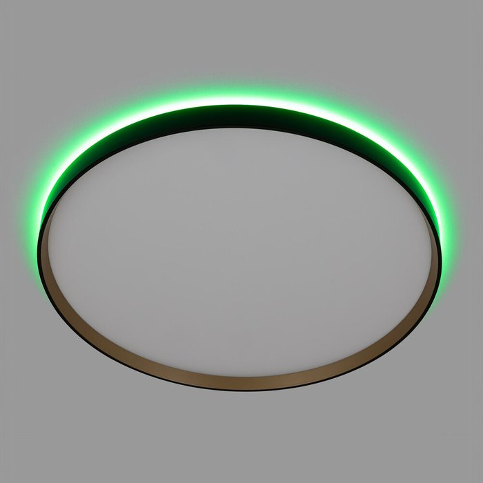 Citilux ETALON CL750501R LED RGB Светильник с пультом Чёрный+Золото - купить Накладные споты по цене 9999