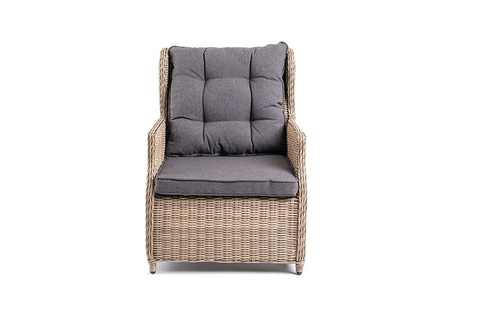 Раскладное кресло Форио из искусственного ротанга - купить Садовые кресла по цене 37400.0