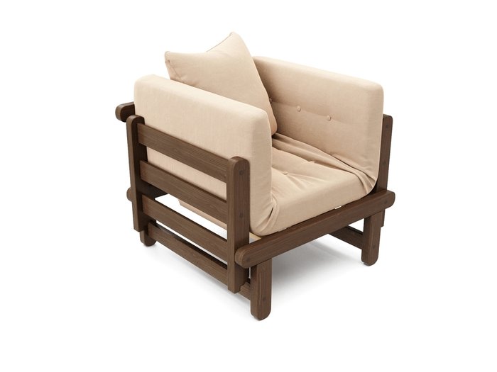 Кресло Сламбер бежевого цвета - лучшие Интерьерные кресла в INMYROOM
