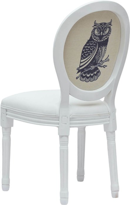 Стул Сова на ветке бело-бежевого цвета - купить Обеденные стулья по цене 20304.0