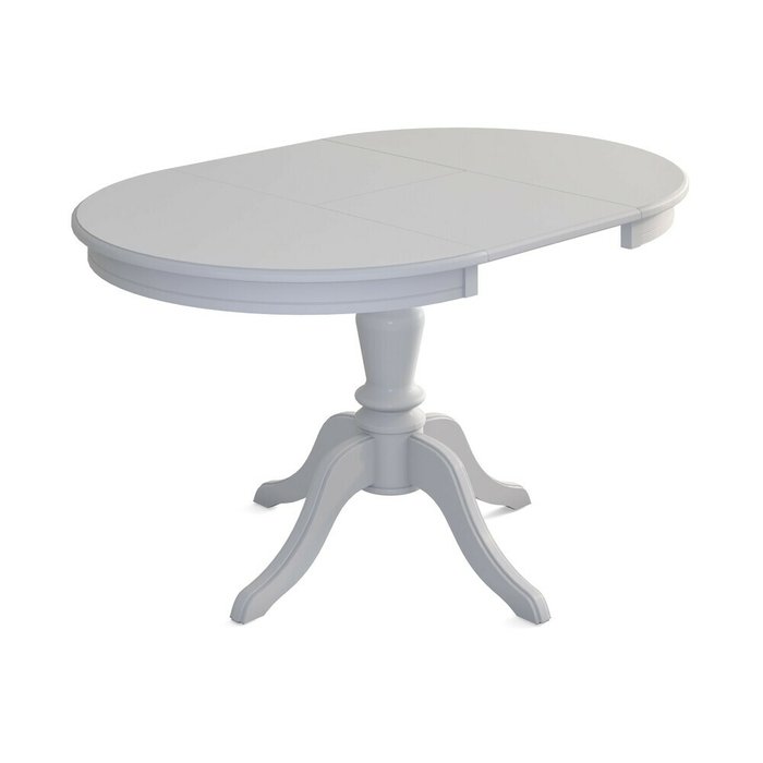 Раздвижной обеденный стол Эгина белого цвета - купить Обеденные столы по цене 32760.0